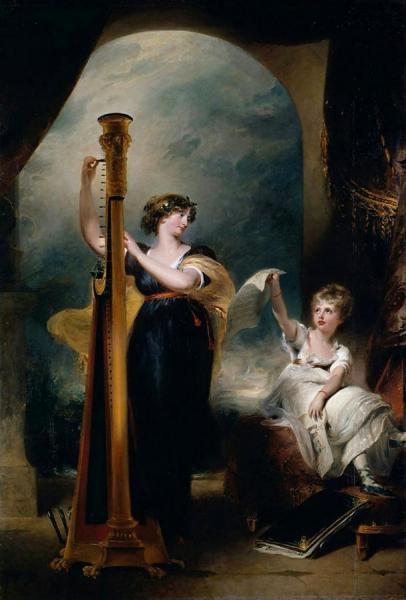 Thomas Lawrence Caroline, Princess Of Wales And Princess Charlotte