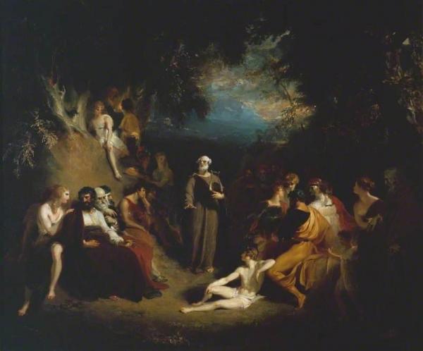 Homer Reciting His Poems by Thomas Lawrence