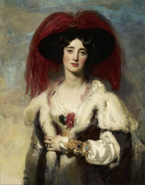Julia, Lady Peel by Thomas Lawrence