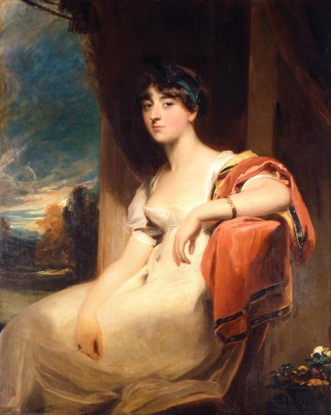 Miss Harriet Clements by Thomas Lawrence Oil Painting Reproductions