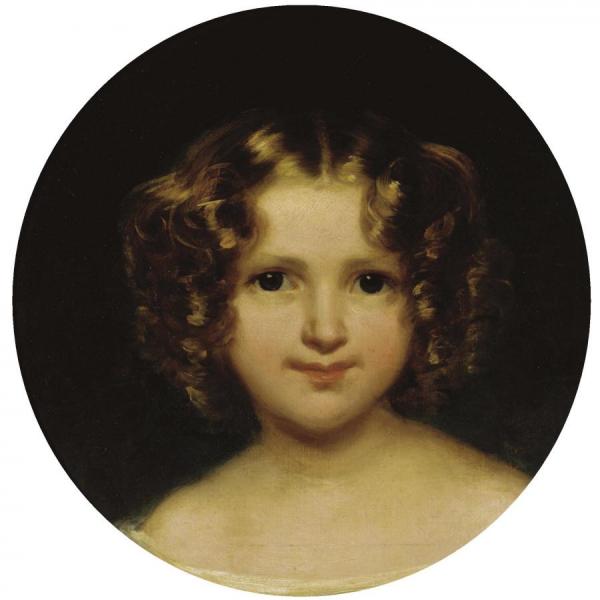 Portrait Of A Young Girl 1 by Thomas Lawrence