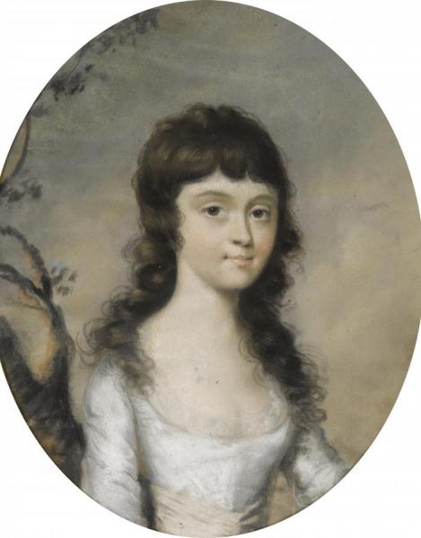 Portrait Of A Young Girl 1 by Thomas Lawrence