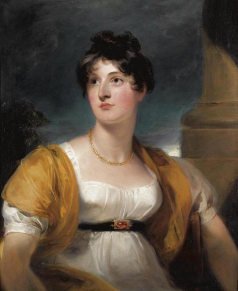 Portrait Of Anne Goddard, Lady Lethbridge by Thomas Lawrence