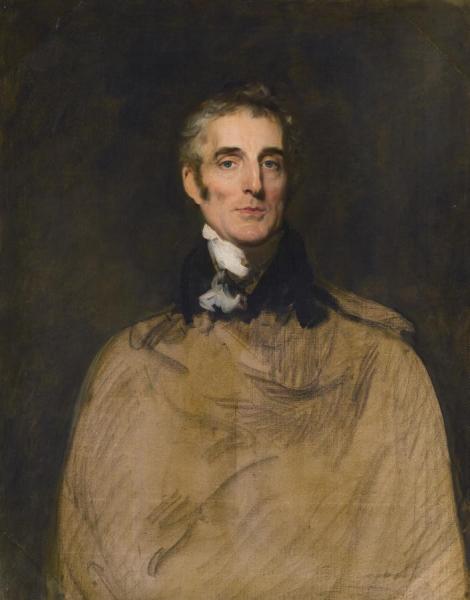 Portrait Of Field Marshal Arthur Wellesley by Thomas Lawrence