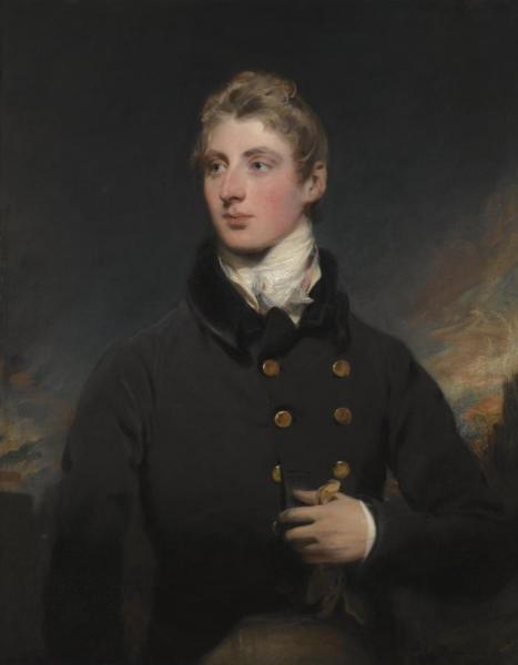 Portrait Of Gerald Wellesley (1790-1833) by Thomas Lawrence