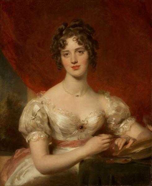 Portrait Of Mary Anne Bloxam (later Mrs. Frederick H. Hemming) by Thomas Lawrence Oil Painting Reproductions