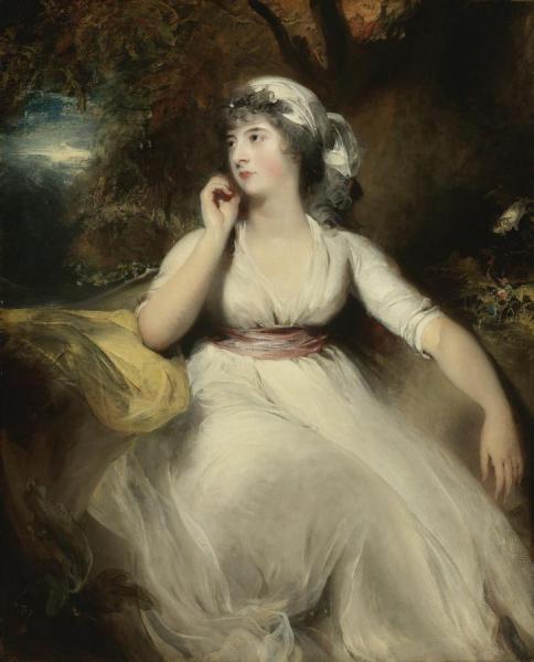 Portrait Of Miss Selina Peckwell by Thomas Lawrence