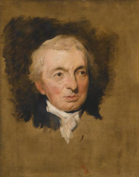 Portrait Of Prince Hoare (1755-1834) by Thomas Lawrence
