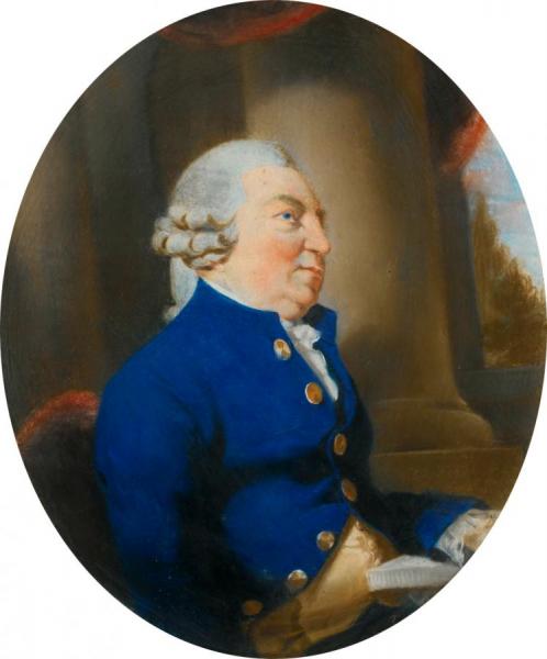 Portrait Of Sir Elijah Impey(1732-1818) by Thomas Lawrence