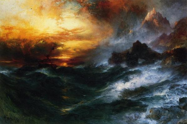 A Mountain Of Loadstone by Thomas Moran