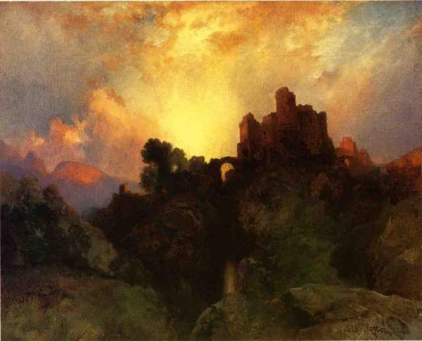 Caledonia, Stern And Wild by Thomas Moran