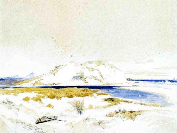 East Hampton Beach by Thomas Moran