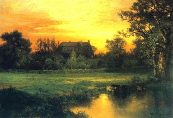 Thomas Moran East Hampton, Long Island