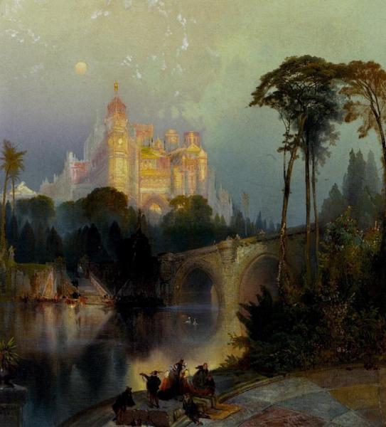 Fantastic Landscape by Thomas Moran