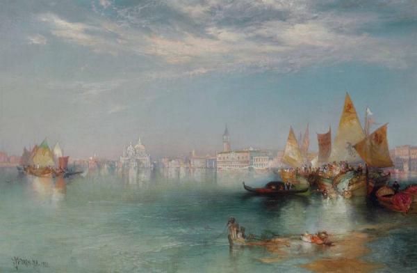 Grand Canal, Venice by Thomas Moran