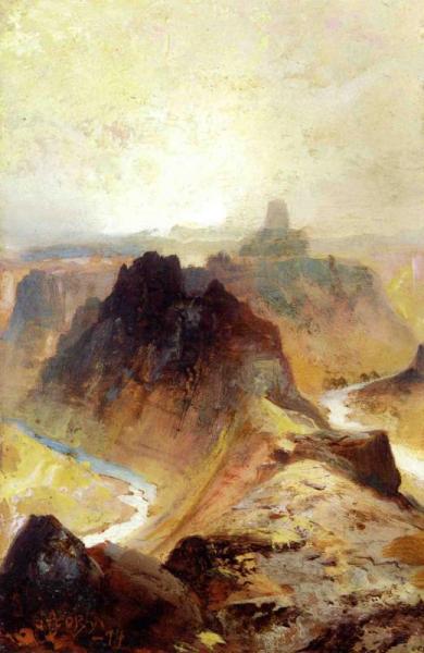 Grand Canyon, Utah by Thomas Moran