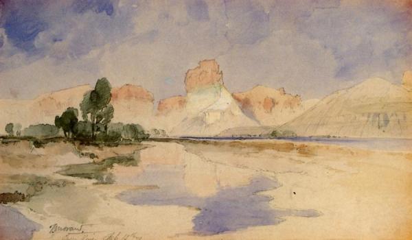 Green River, Wyoming by Thomas Moran