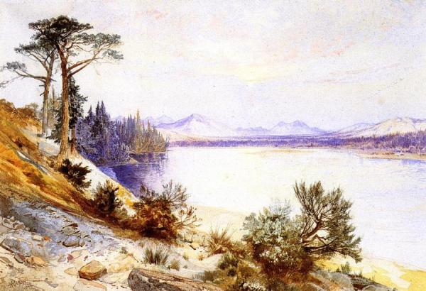 Head Of The Yellowstone River by Thomas Moran