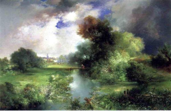 June, East Hampton by Thomas Moran