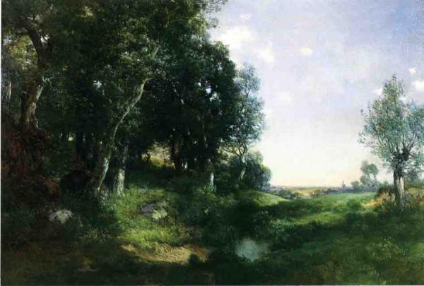 June - Easthampton by Thomas Moran