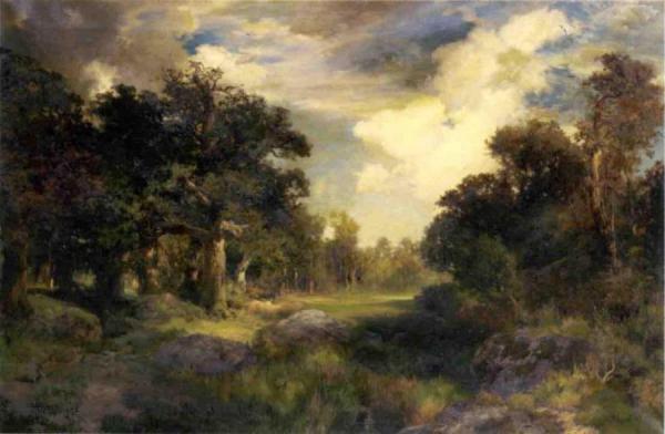 Long Island Landscape by Thomas Moran