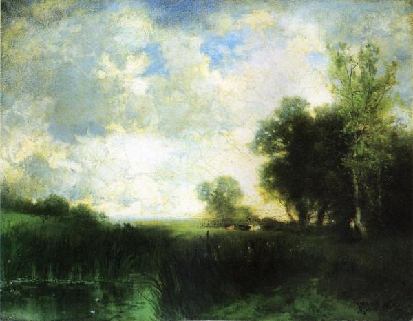 Lowery Day by Thomas Moran