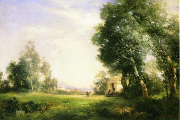 Near Tula by Thomas Moran