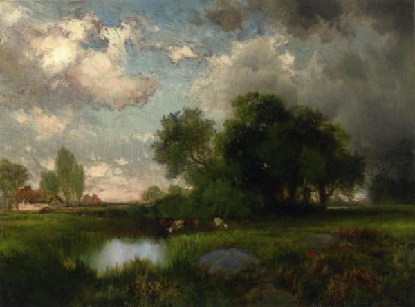 Passing Shower by Thomas Moran