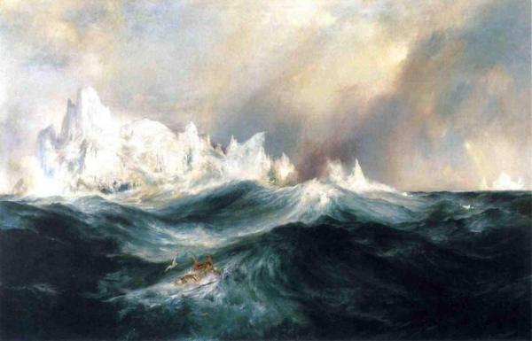Spectres From The North by Thomas Moran Oil Painting Reproductions