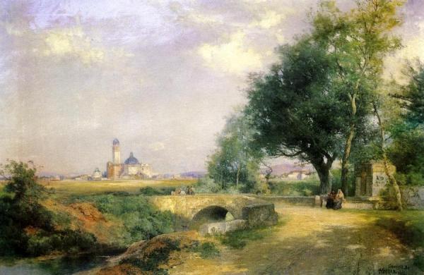 Teoloyucan, Mexico by Thomas Moran