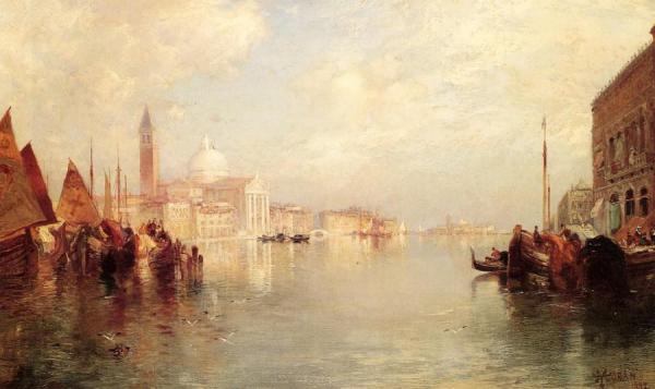 The Grand Canal by Thomas Moran