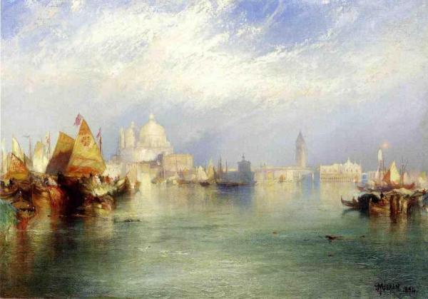 The Splendor Of Venice by Thomas Moran