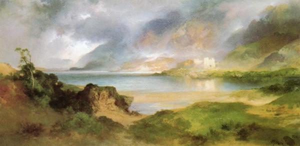 The Stronghold by Thomas Moran