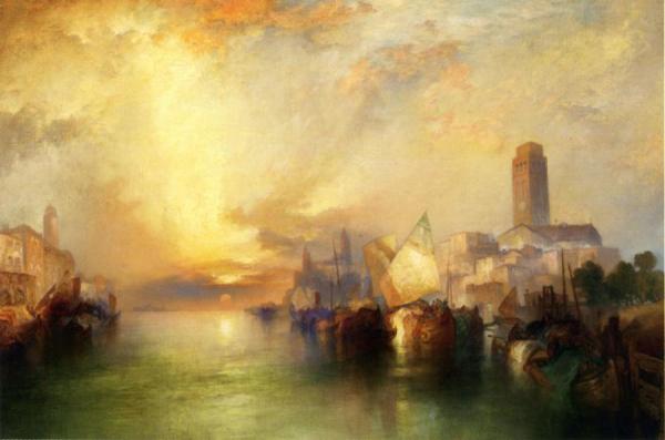 View Of Venice by Thomas Moran