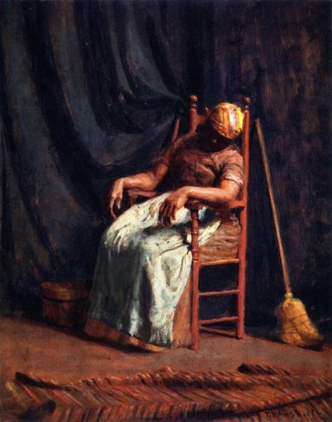 Aunt Hannah,ca.1880 by Thomas Pollack Anshutz