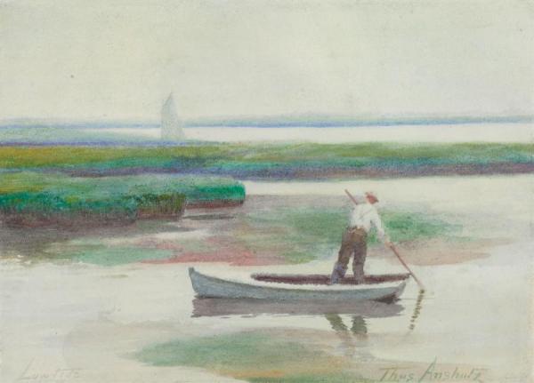 Thomas Pollack Anshutz Low Tide,circa 1897