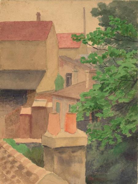 Rooftops, St. Cloud by Thomas Pollack Anshutz