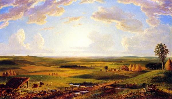 Minnesota Prairie by Thomas Pritchard Rossiter