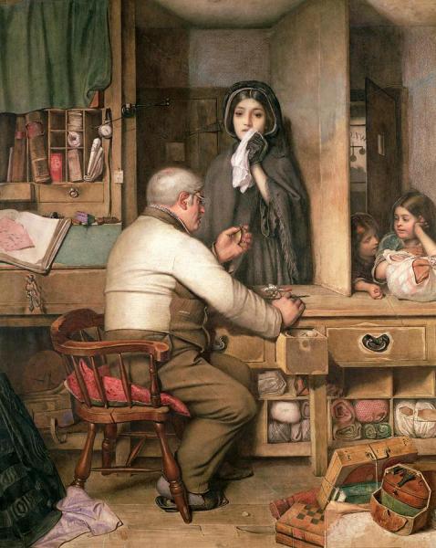 At The Pawnbroker by Thomas Reynolds Lamont