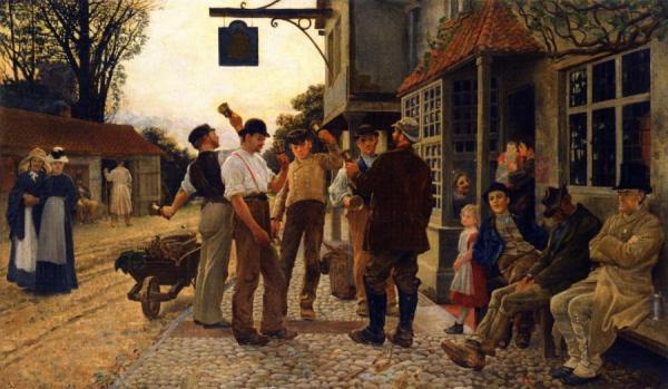 The Bell Ringers by Thomas Reynolds Lamont