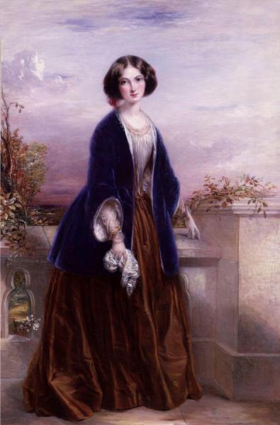 Euphemia(effie) Chalmers(nee Gray),lady Millais by Thomas Richmond