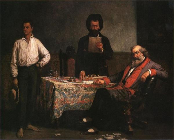 The Price Of Blood by Thomas Satterwhite Noble Oil Painting Reproductions