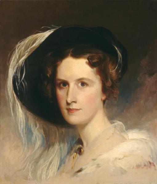 Ann Biddle Hopkinson (mrs. Francis Hopkinson), 1834 by Thomas Sully