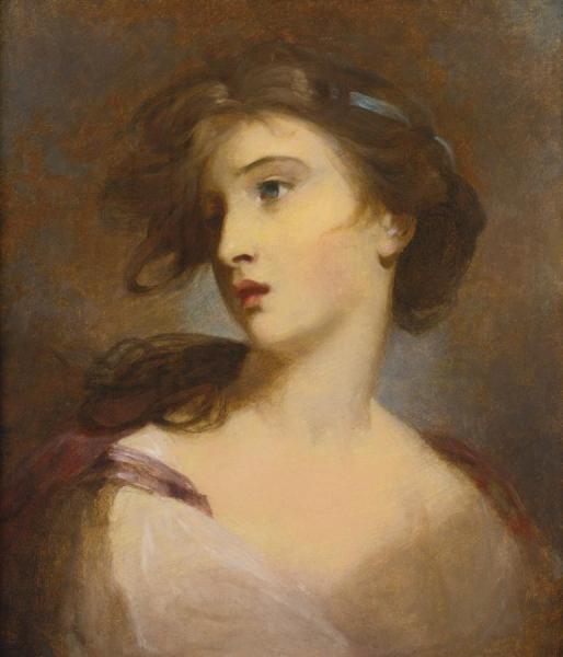 Portrait Of A Young Woman I by Thomas Sully Oil Painting Reproductions