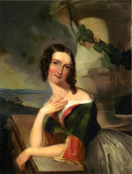 Portrait Of Elizabeth Wharton (mrs. William J. Mccluney) by Thomas Sully Oil Painting Reproductions