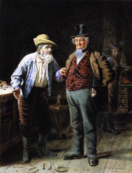 Thomas Waterman Wood Bargaining For A Horse