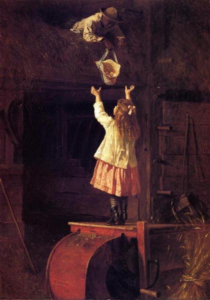 Fresh Eggs by Thomas Waterman Wood