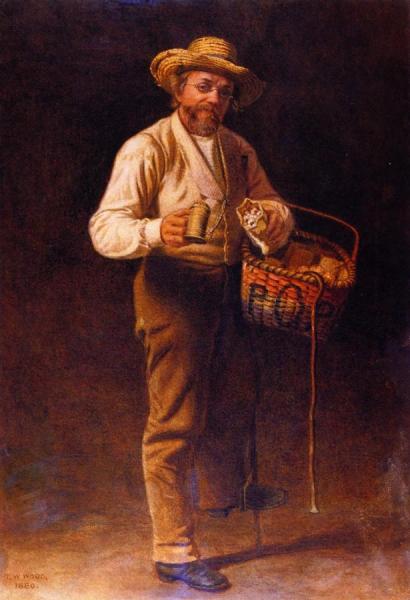 Popcorn Vendor by Thomas Waterman Wood