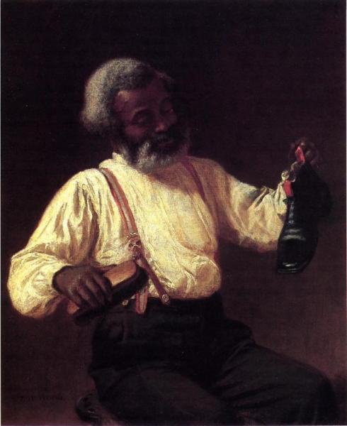 Thomas Waterman Wood Shining Shoes