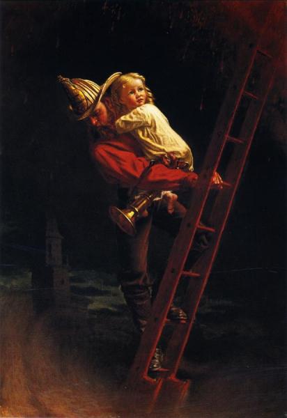 The Rescue by Thomas Waterman Wood